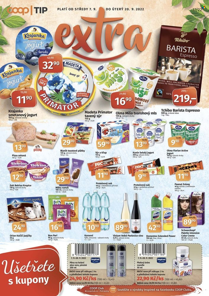 Leták coop TIP - 7.9.2022 - 20.9.2022. Strana 1