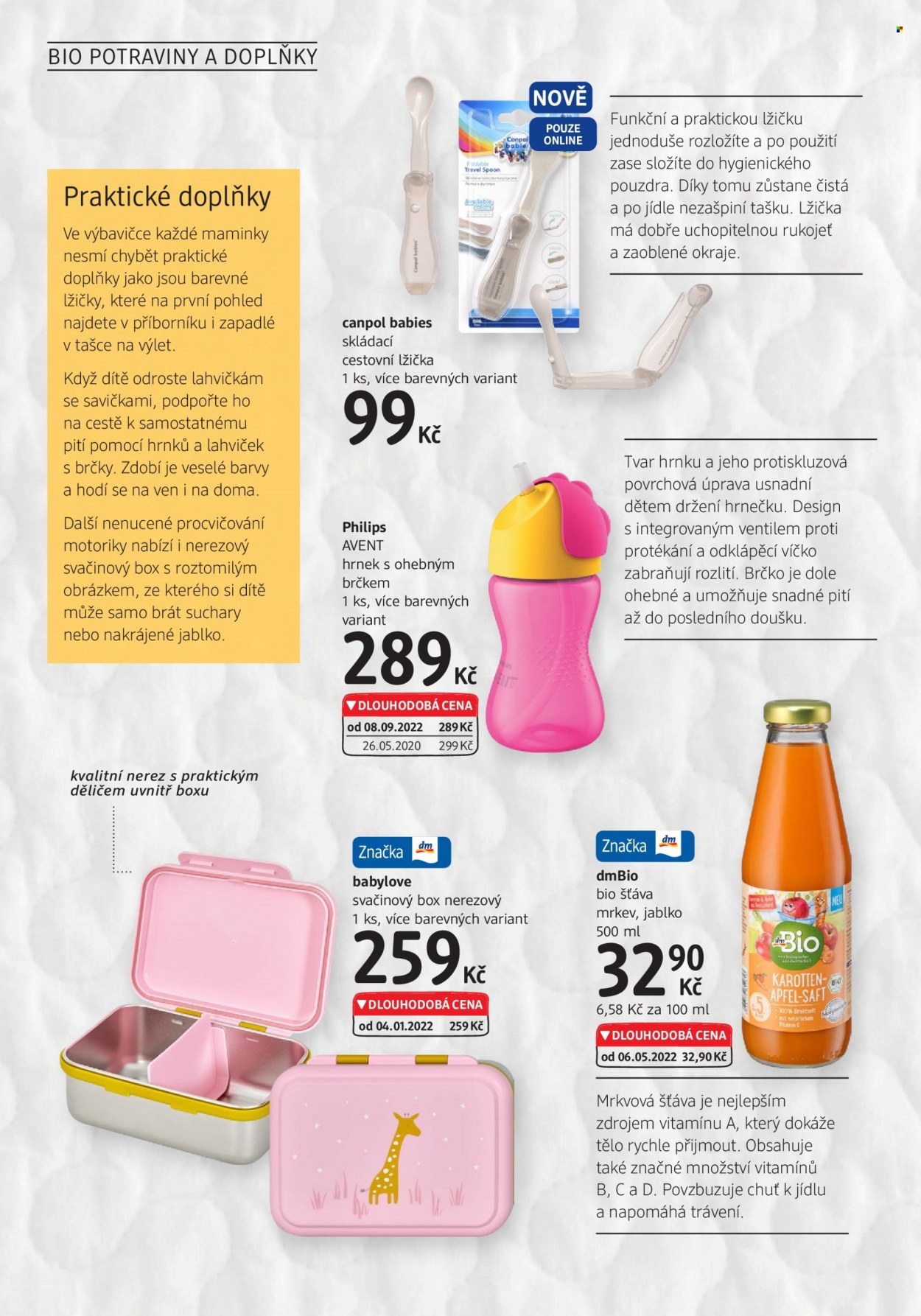 Leták dm drogerie - 8.9.2022 - 12.10.2022. Strana 18