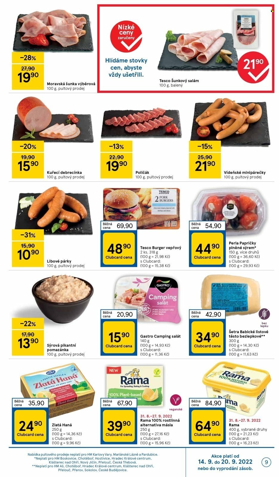 Leták TESCO - 14.9.2022 - 20.9.2022. Strana 9