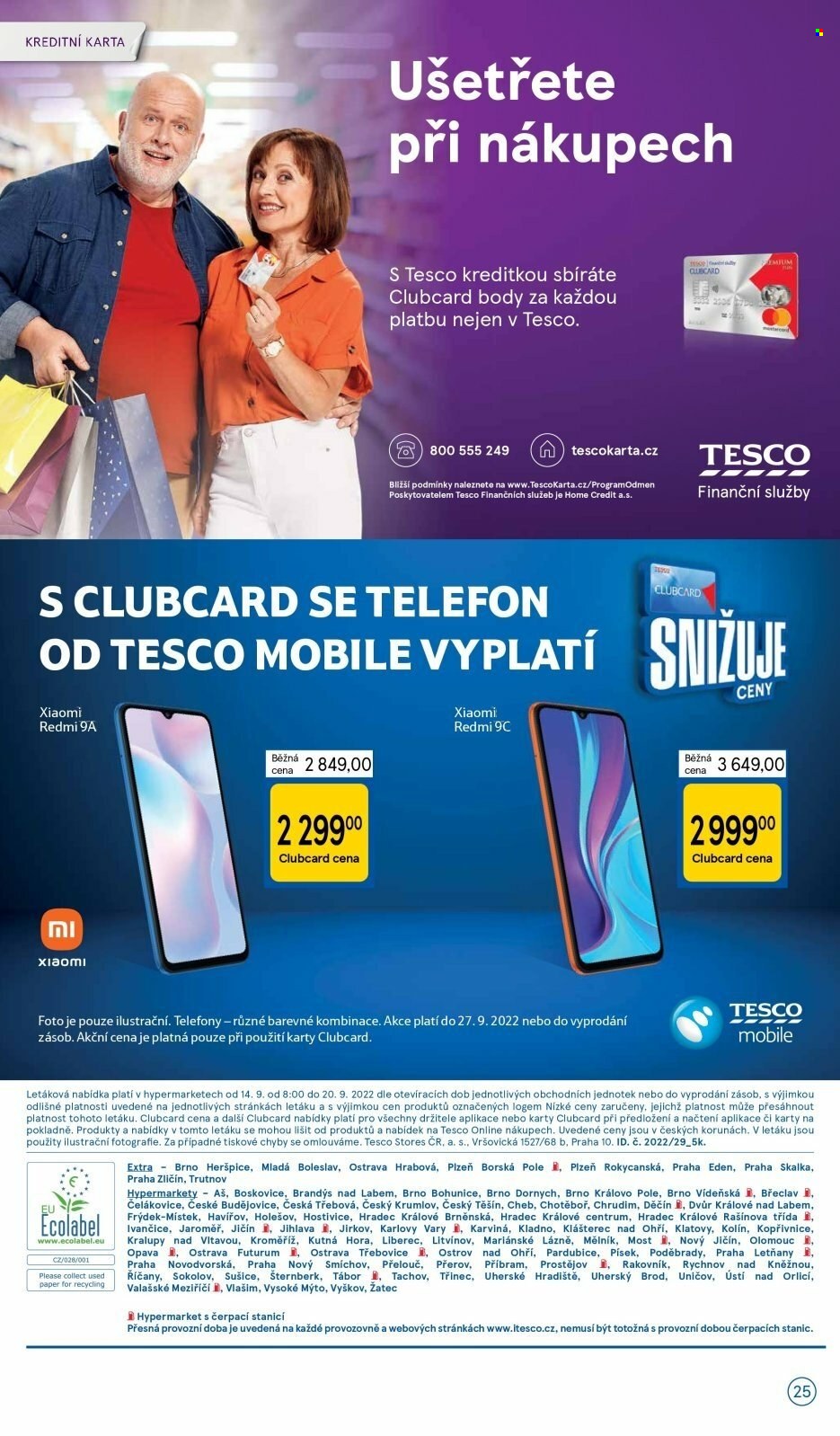 Leták TESCO - 14.9.2022 - 20.9.2022. Strana 25