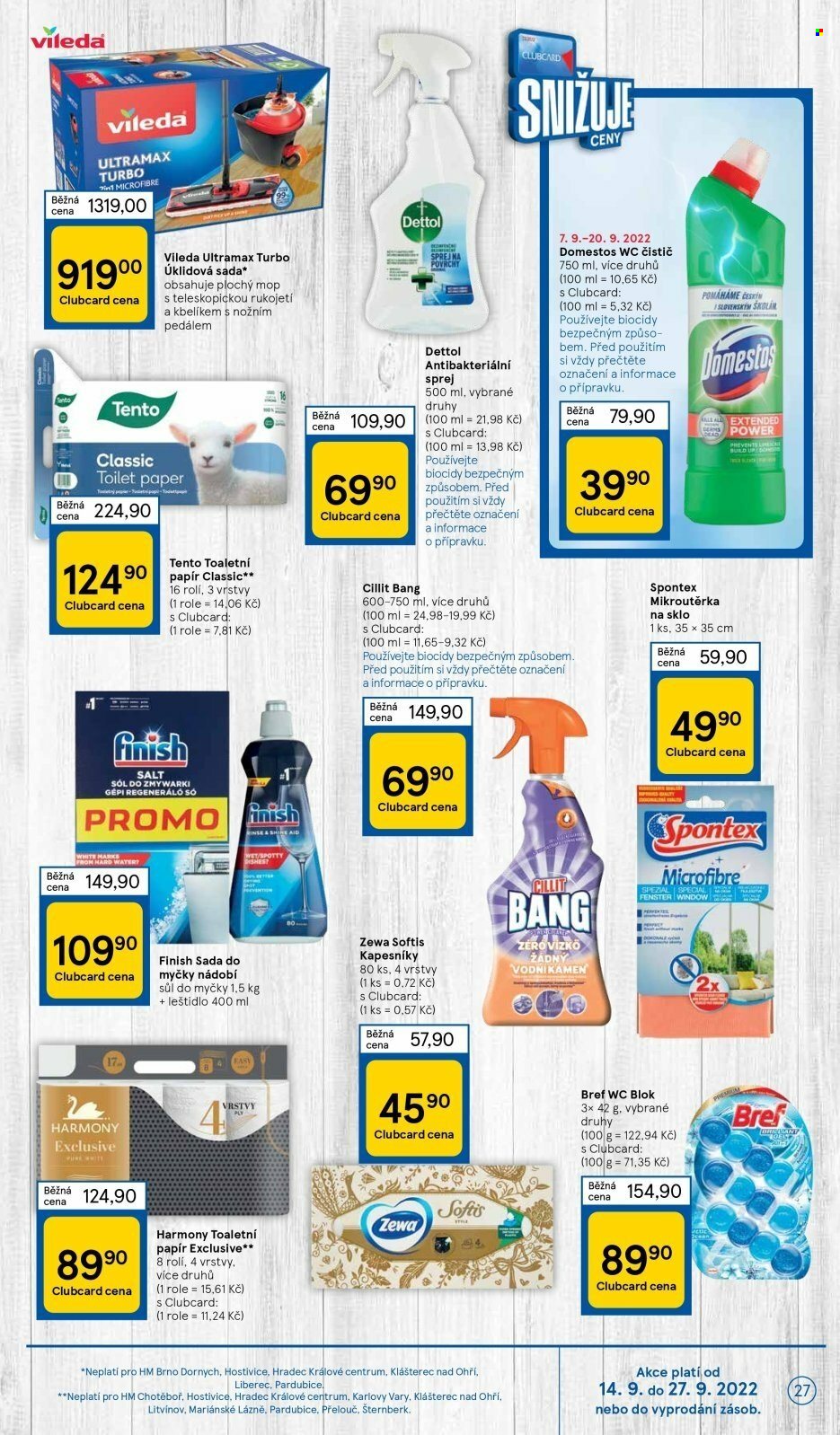 Leták TESCO - 14.9.2022 - 20.9.2022. Strana 27
