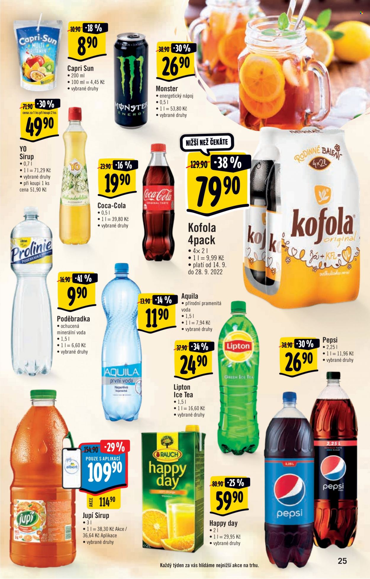 Leták Albert Hypermarket - 14.9.2022 - 20.9.2022. Strana 25