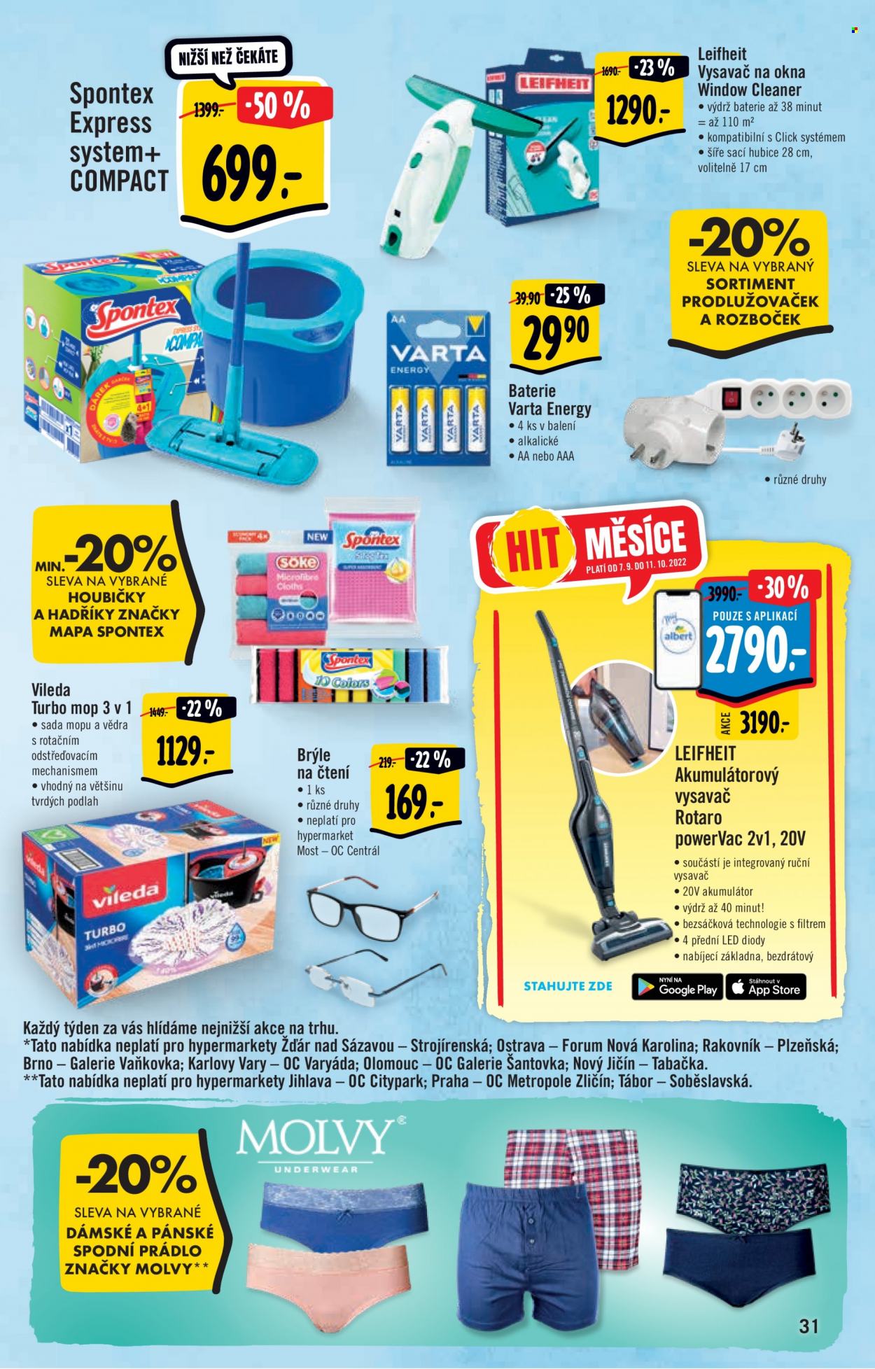 Leták Albert Hypermarket - 14.9.2022 - 20.9.2022. Strana 31