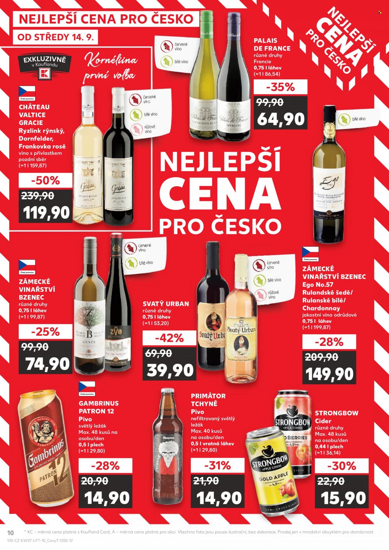 Leták Kaufland - 14.9.2022 - 20.9.2022. Strana 10