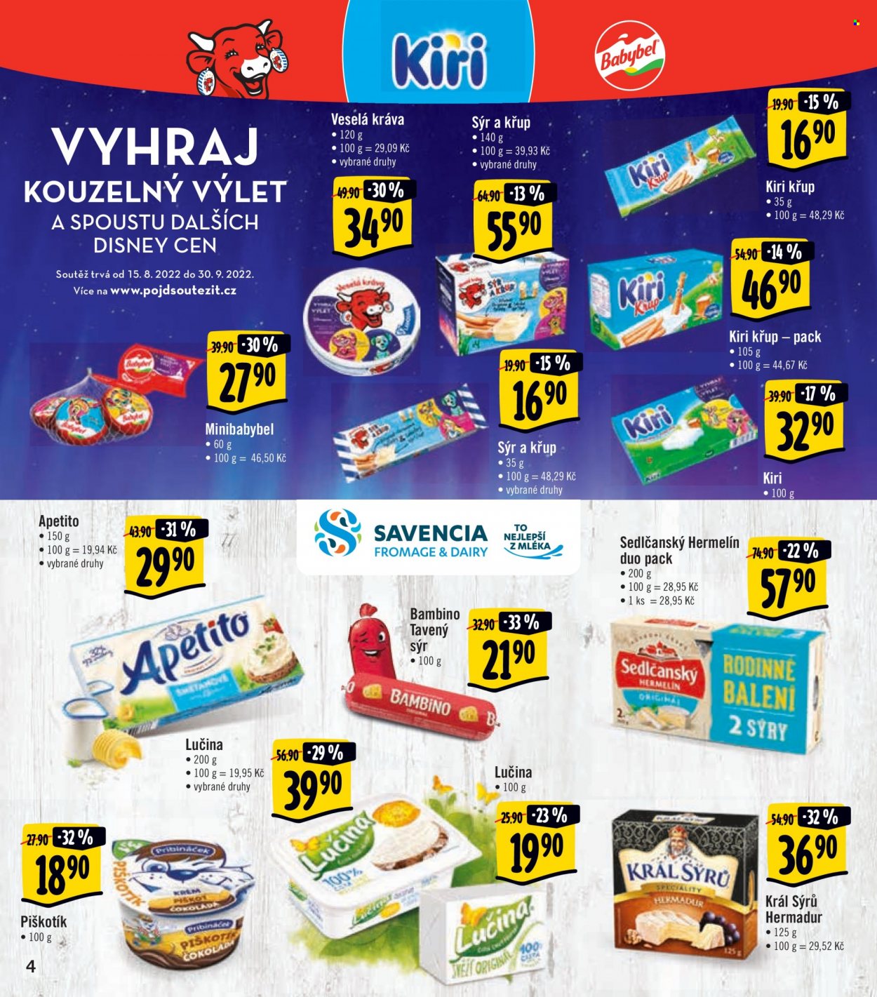 Leták Albert Supermarket - 14.9.2022 - 27.9.2022. Strana 4