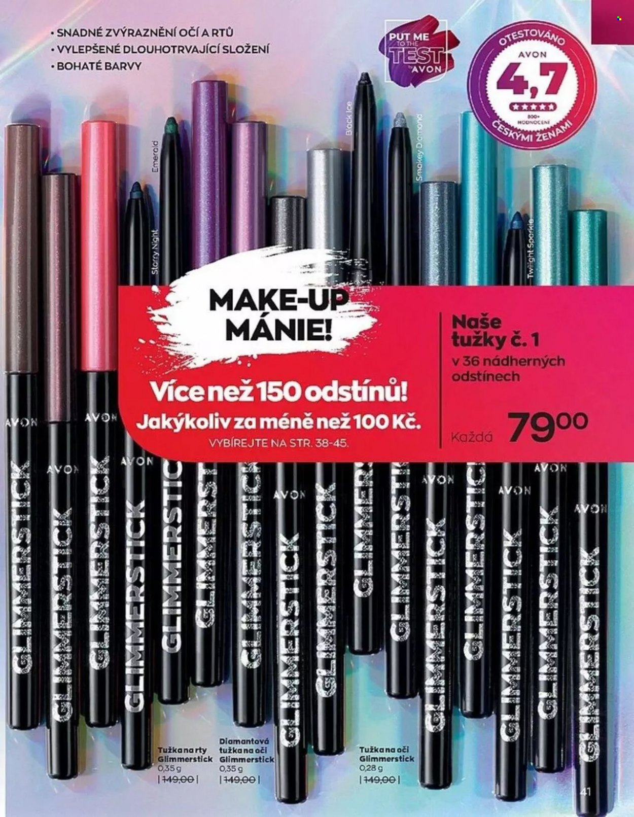 Leták AVON - 1.9.2022 - 30.9.2022. Strana 41