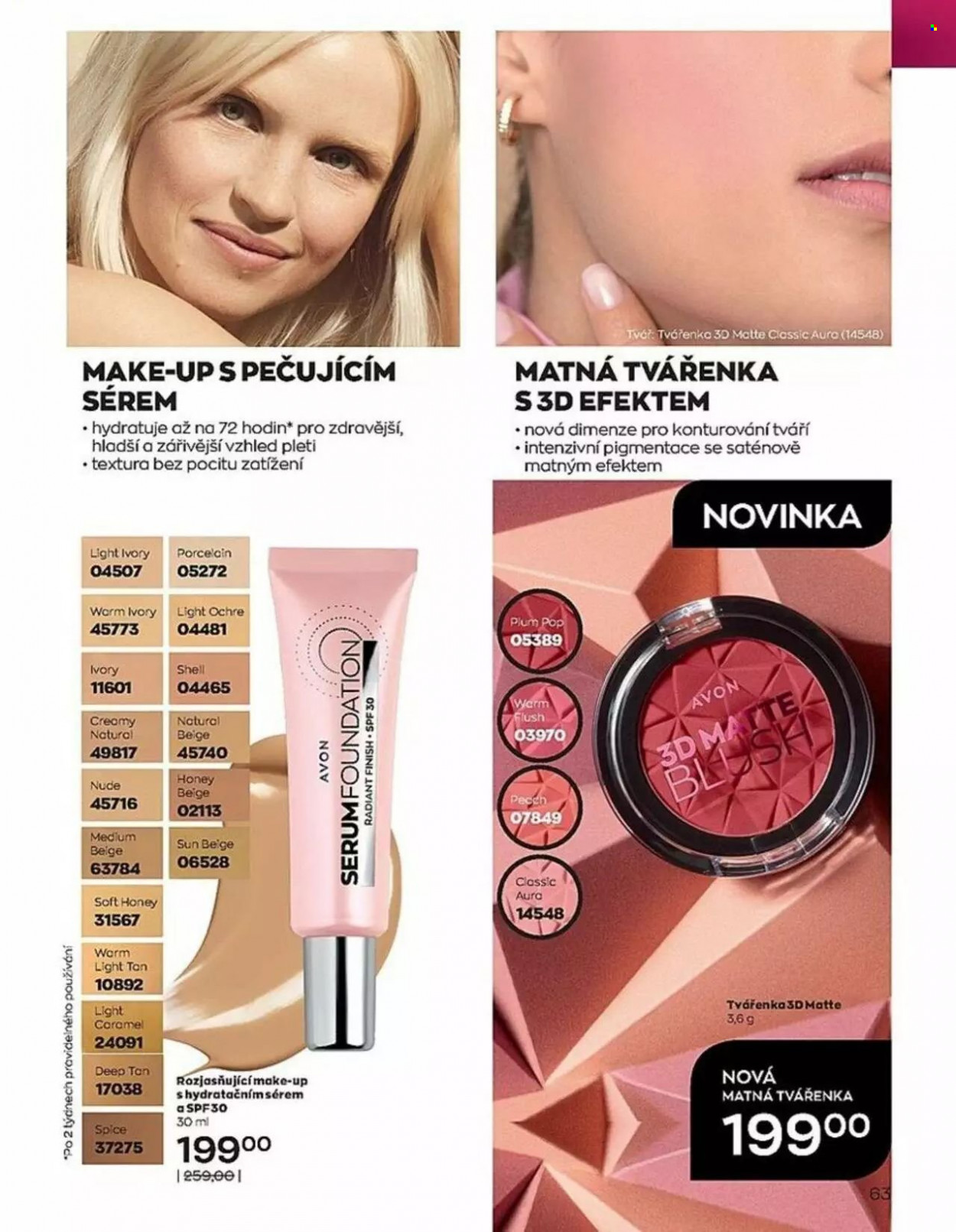 Leták AVON - 1.9.2022 - 30.9.2022. Strana 63