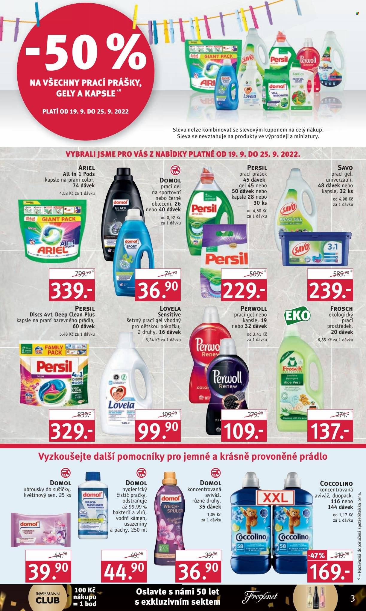 Leták ROSSMANN - 14.9.2022 - 27.9.2022. Strana 3