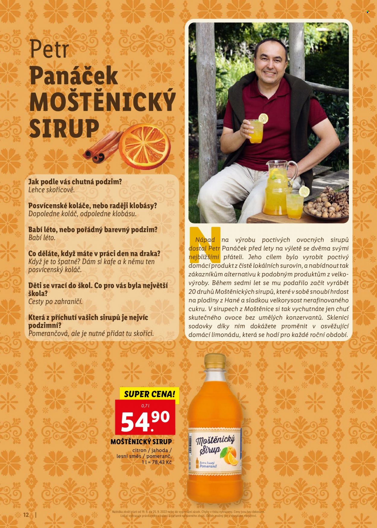 Leták Lidl - 19.9.2022 - 25.9.2022. Strana 12