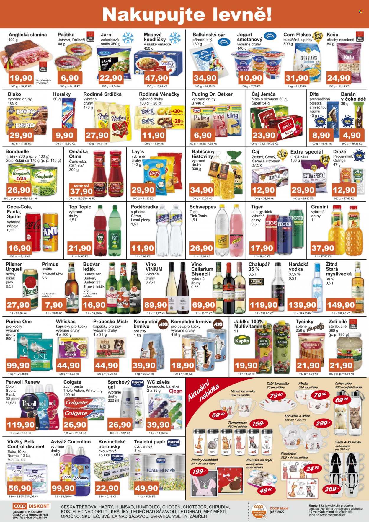 Leták coop DISKONT - 14.9.2022 - 27.9.2022. Strana 2