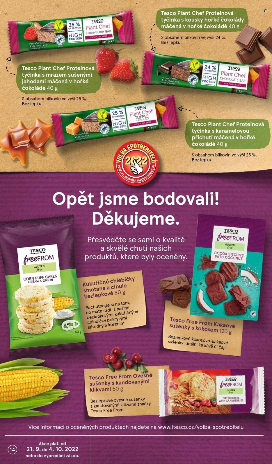 Leták TESCO - 21.9.2022 - 27.9.2022. Strana 14