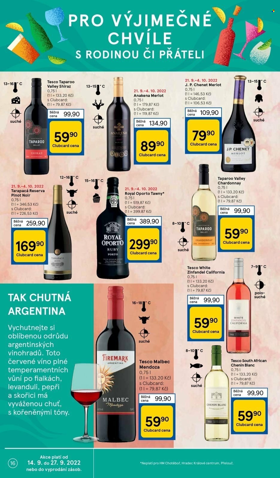Leták TESCO - 21.9.2022 - 27.9.2022. Strana 16