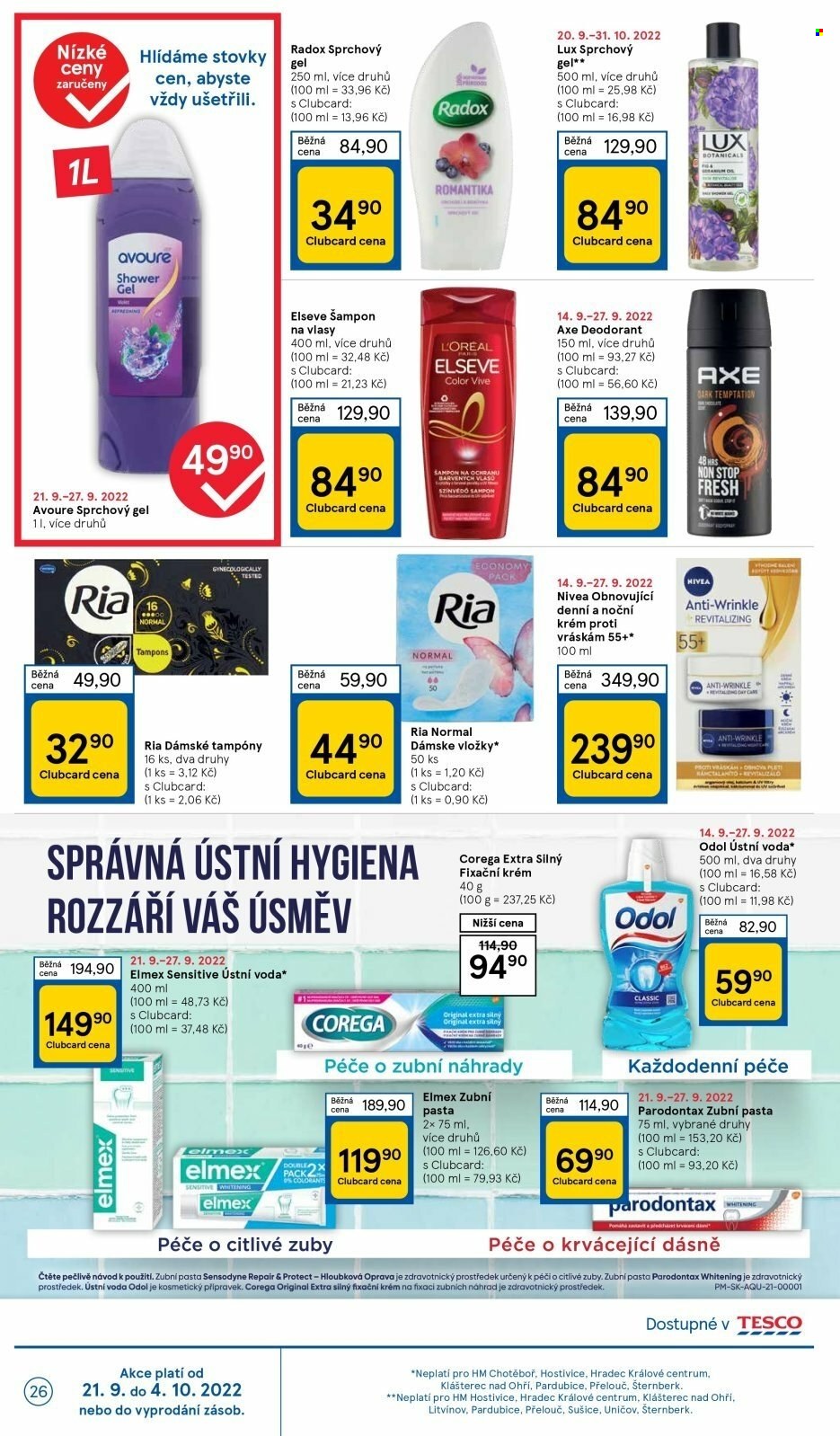 Leták TESCO - 21.9.2022 - 27.9.2022. Strana 26