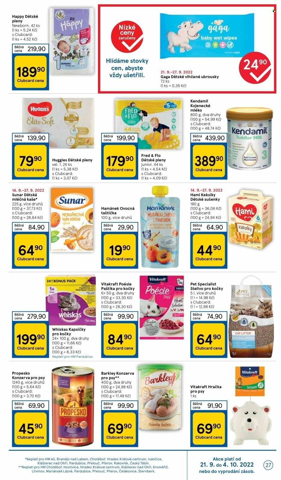Leták TESCO - 21.9.2022 - 27.9.2022. Strana 27