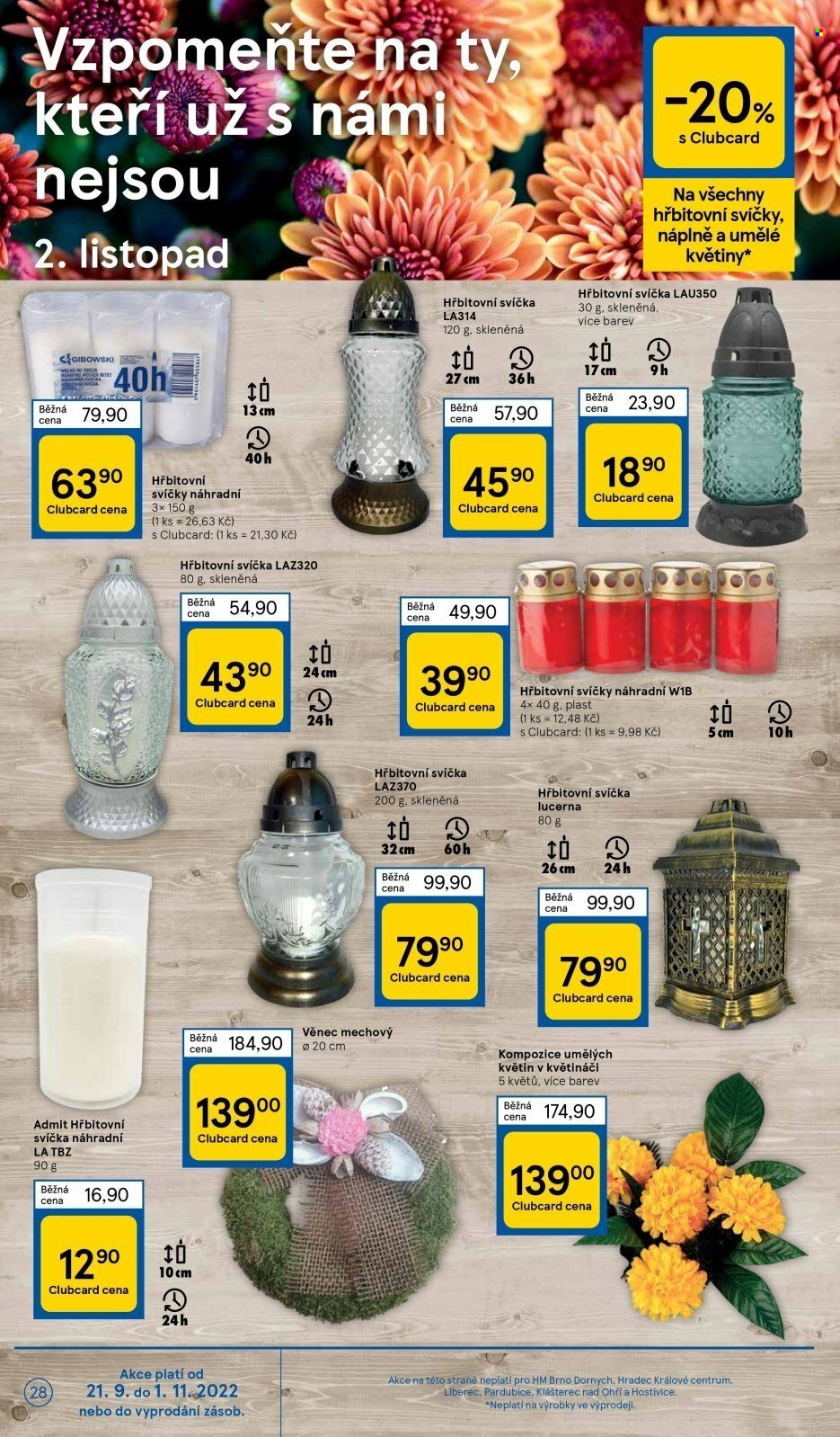 Leták TESCO - 21.9.2022 - 27.9.2022. Strana 28