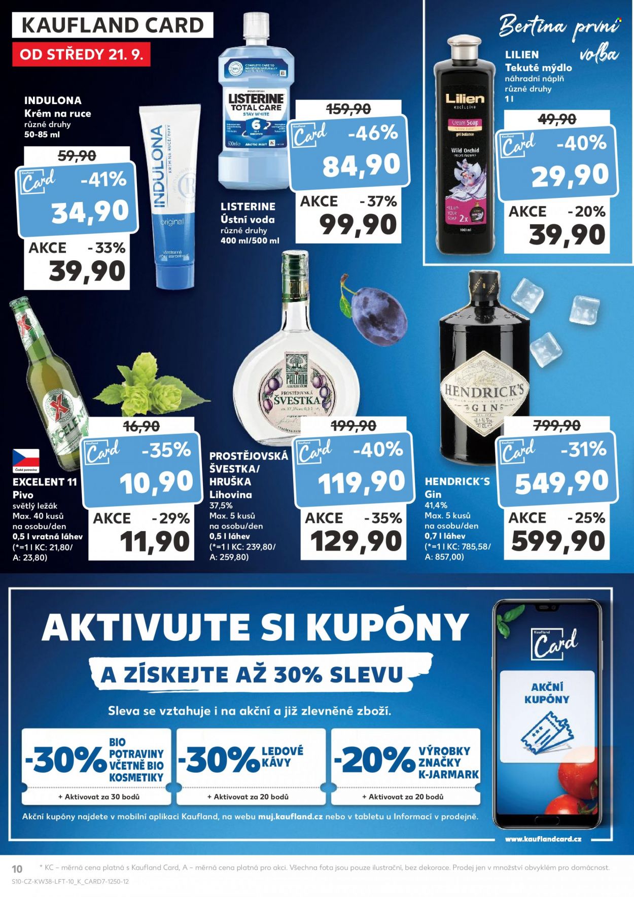 Leták Kaufland - 21.9.2022 - 27.9.2022. Strana 10