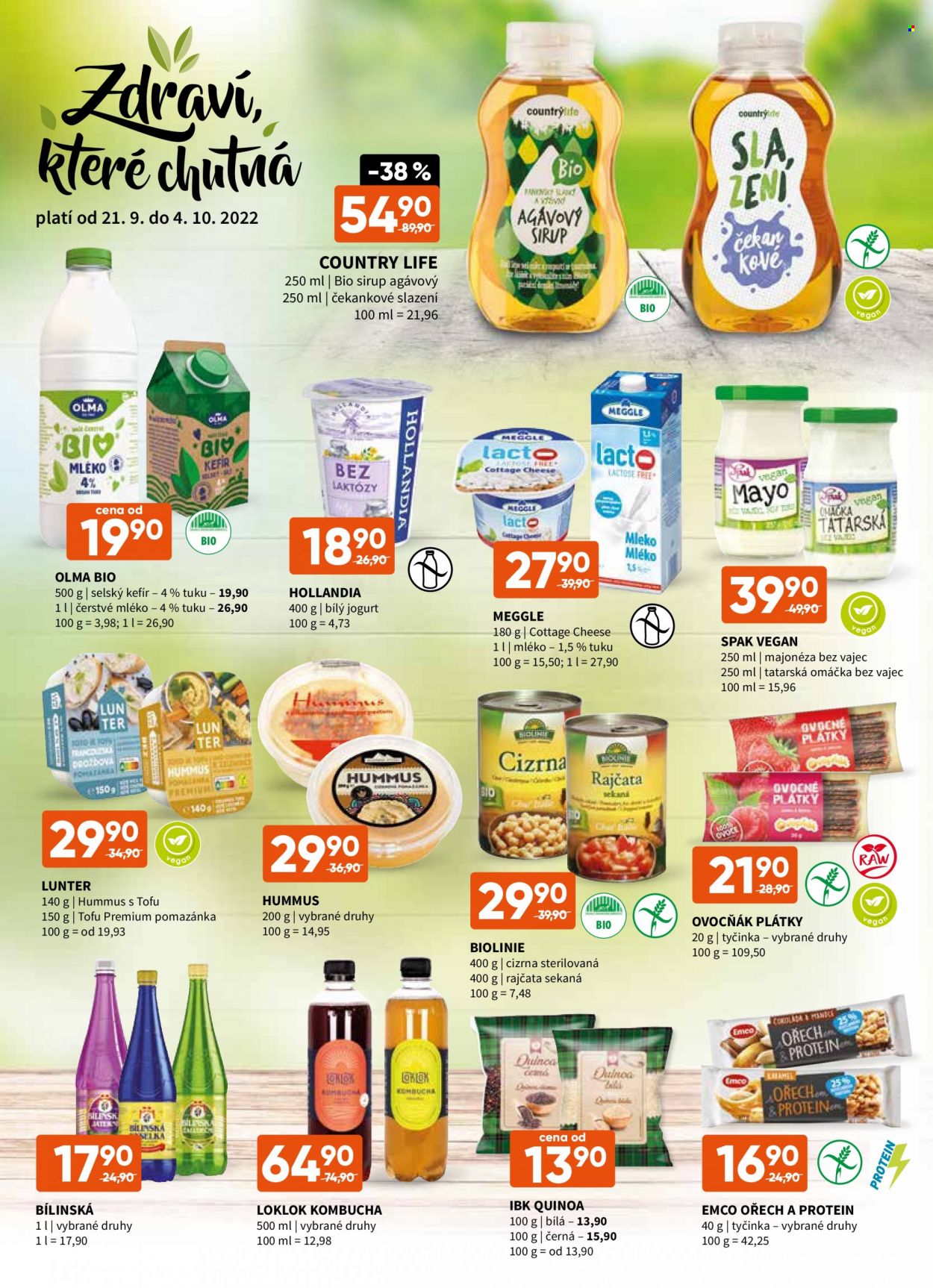 Leták coop TERNO - 21.9.2022 - 4.10.2022. Strana 1