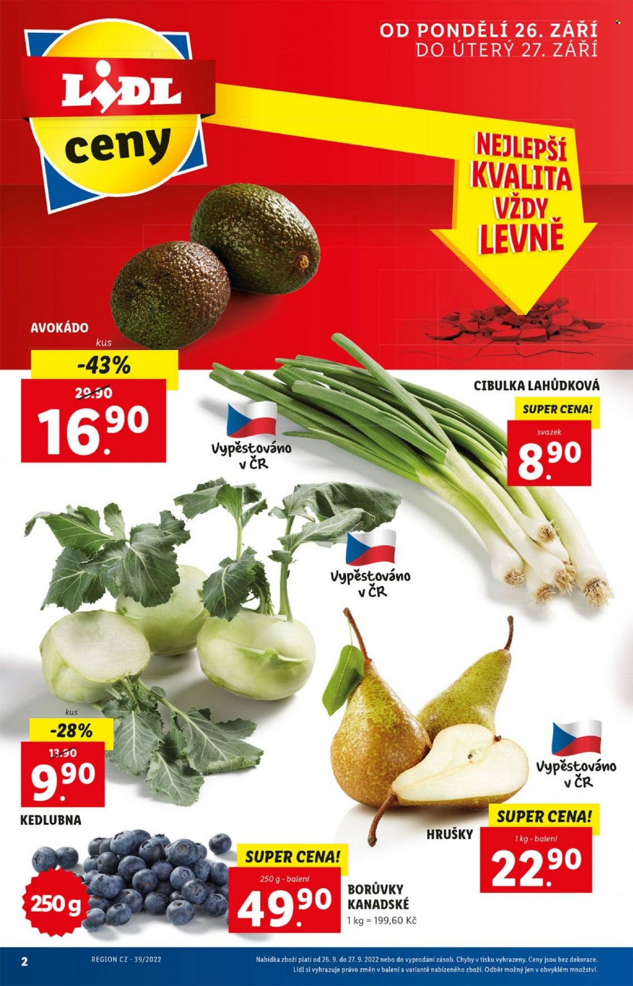 Leták Lidl - 26.9.2022 - 2.10.2022. Strana 2