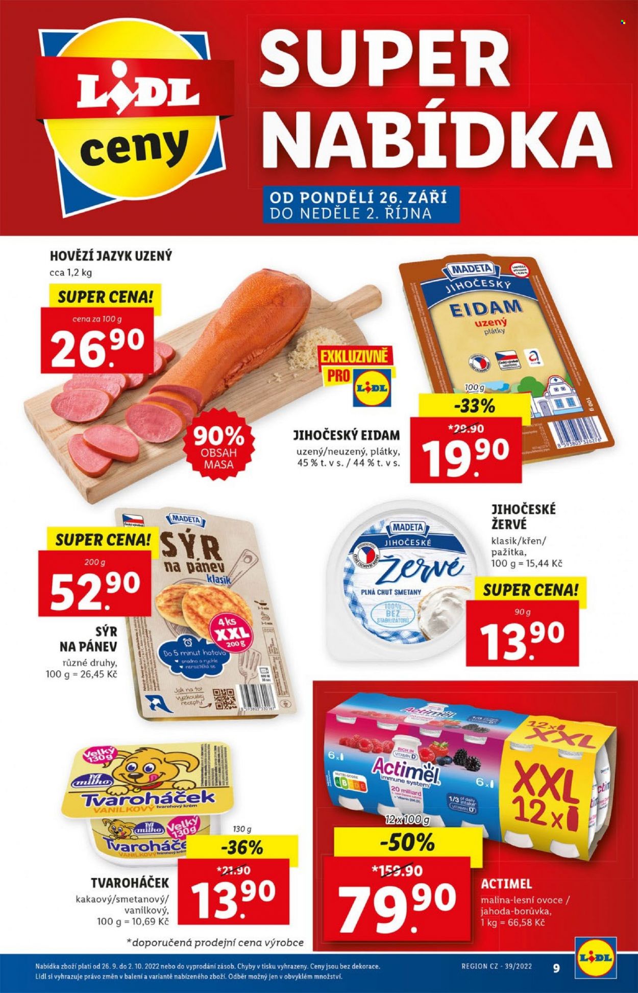 Leták Lidl - 26.9.2022 - 2.10.2022. Strana 9