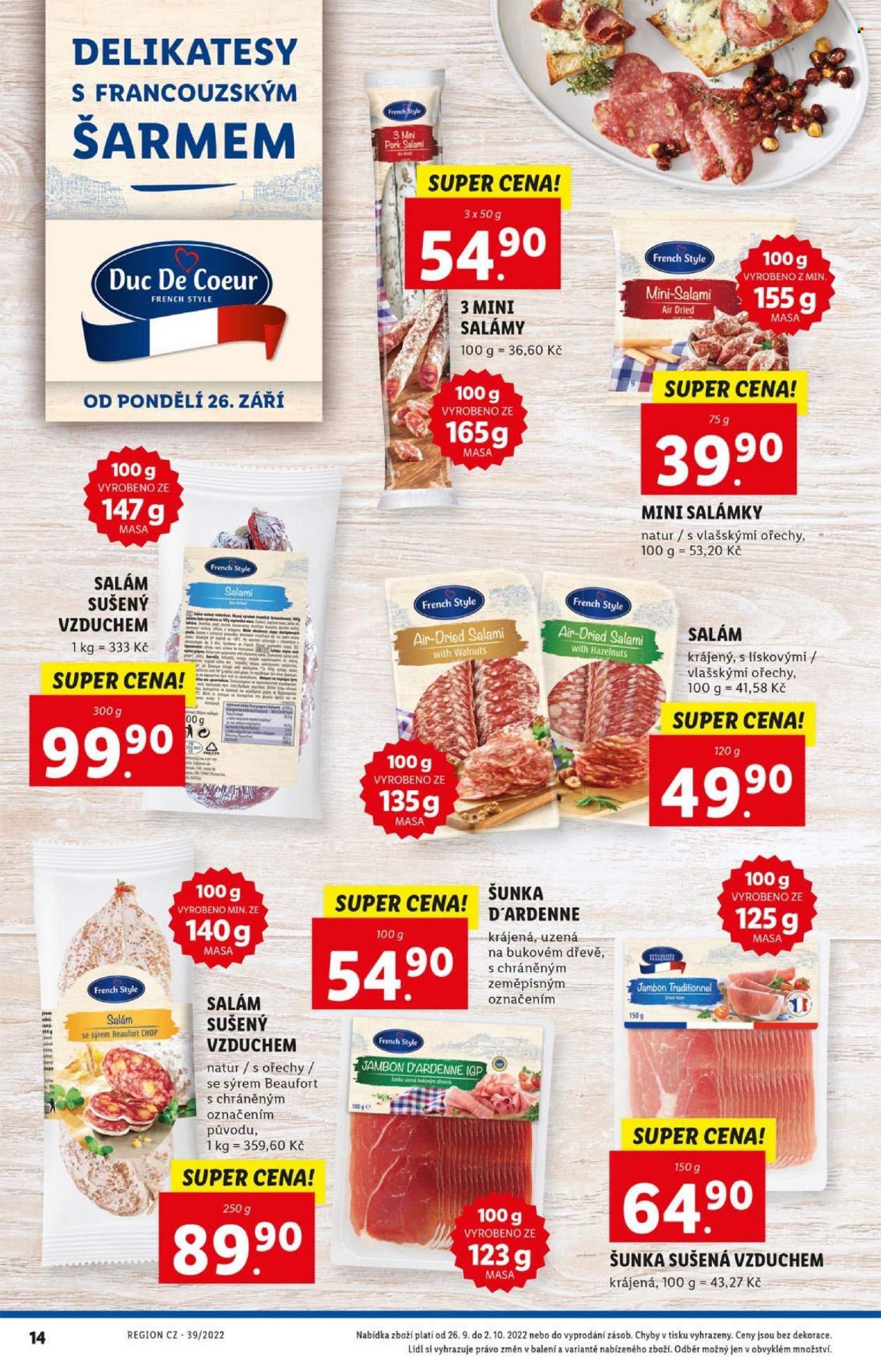 Leták Lidl - 26.9.2022 - 2.10.2022. Strana 14