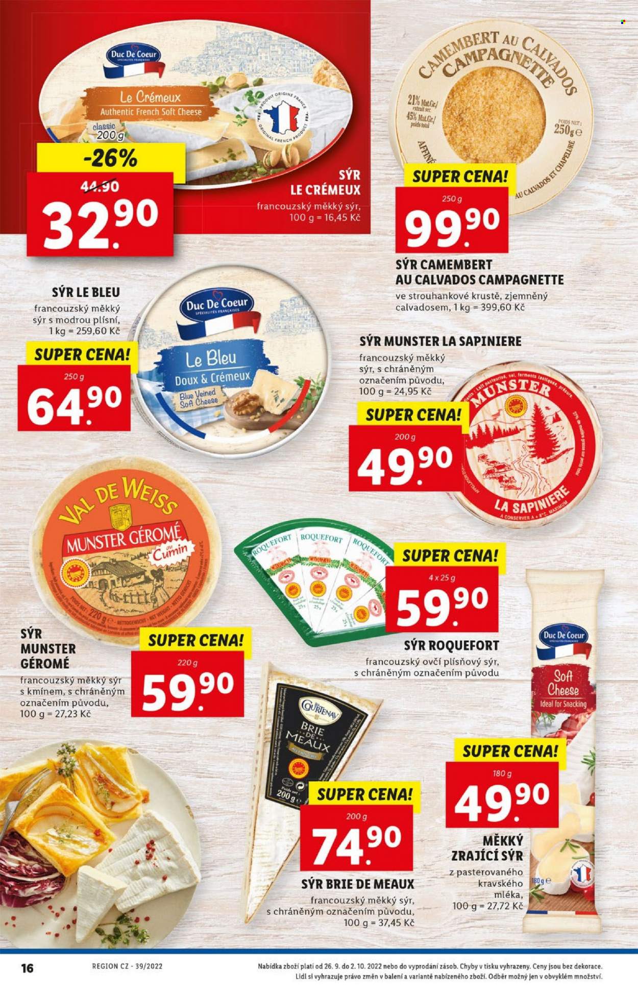Leták Lidl - 26.9.2022 - 2.10.2022. Strana 16