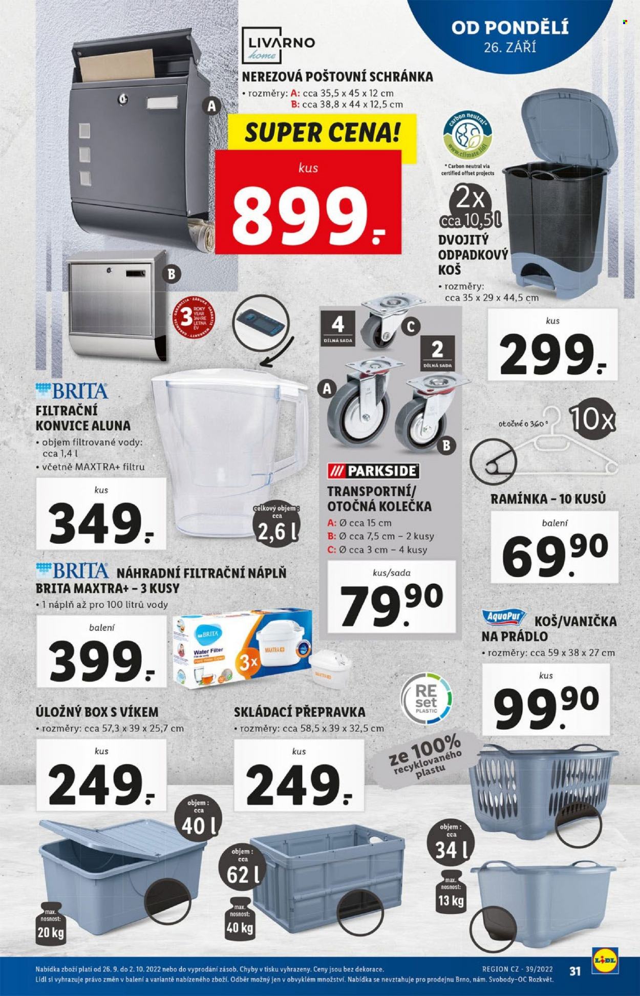 Leták Lidl - 26.9.2022 - 2.10.2022. Strana 31