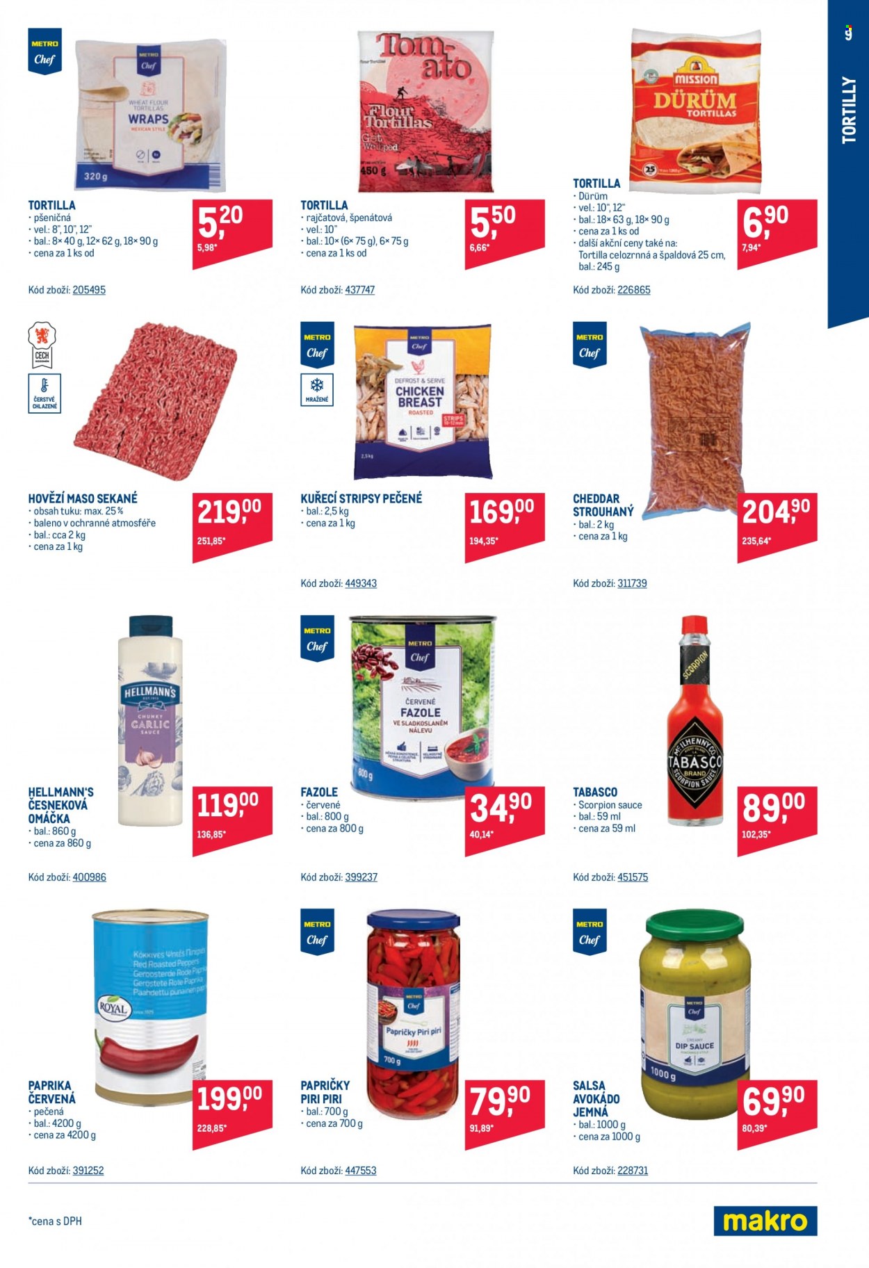 Leták MAKRO - 28.9.2022 - 25.10.2022. Strana 9
