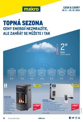 Leták MAKRO - 28.9.2022 - 25.10.2022.