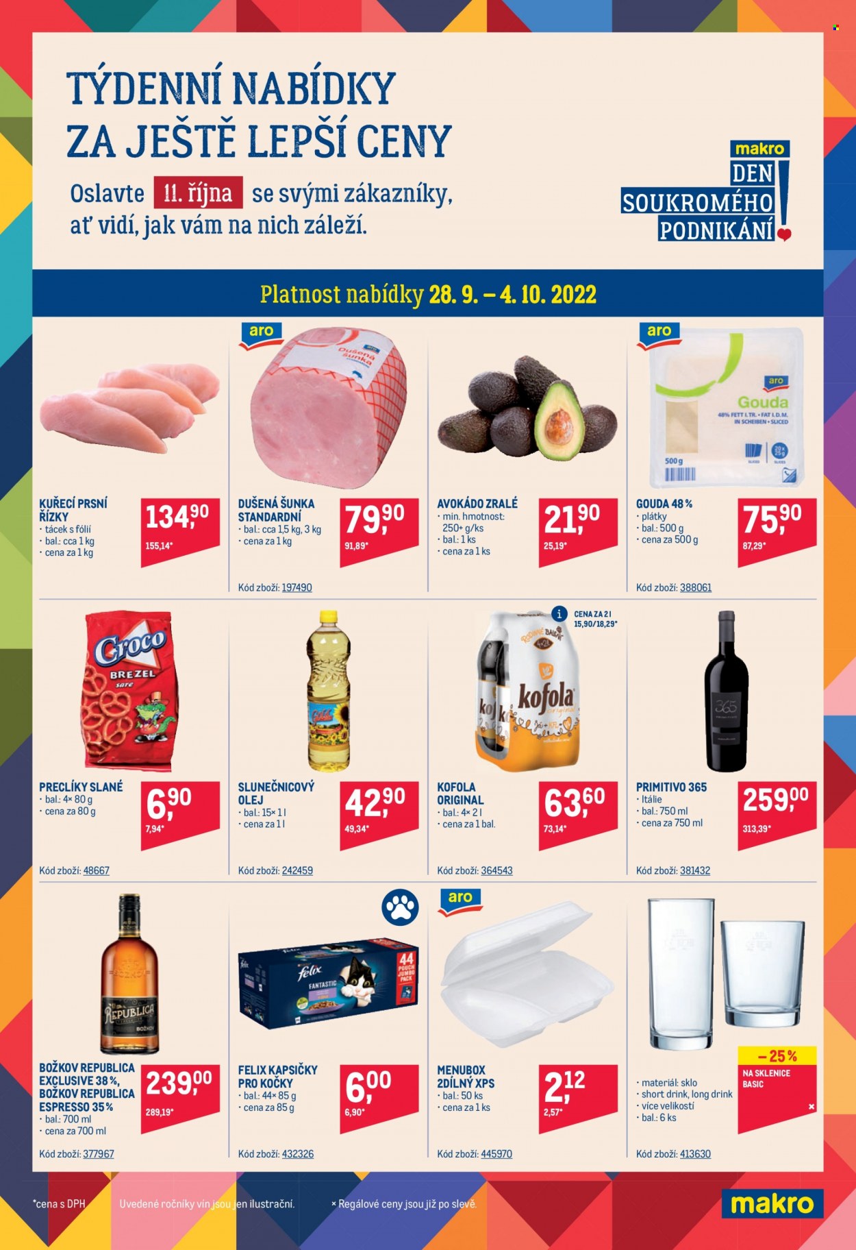 Leták MAKRO - 28.9.2022 - 11.10.2022. Strana 2