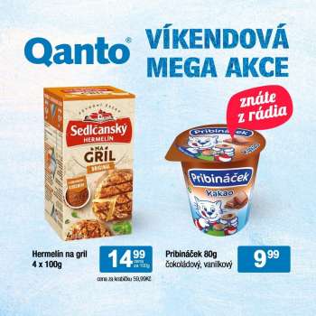 Leták Qanto market - 23.9.2022 - 25.9.2022.