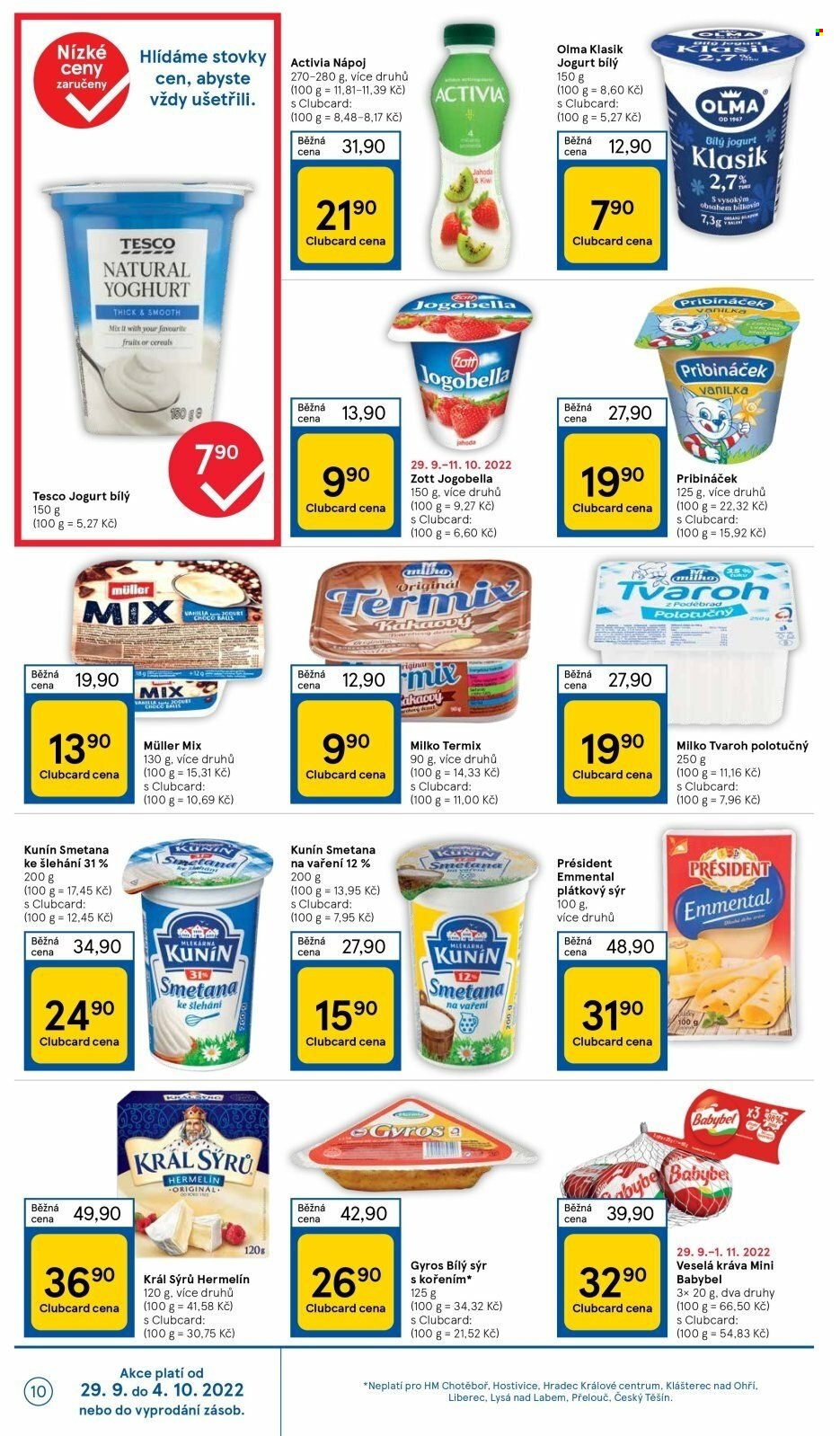 Leták TESCO - 29.9.2022 - 4.10.2022. Strana 10
