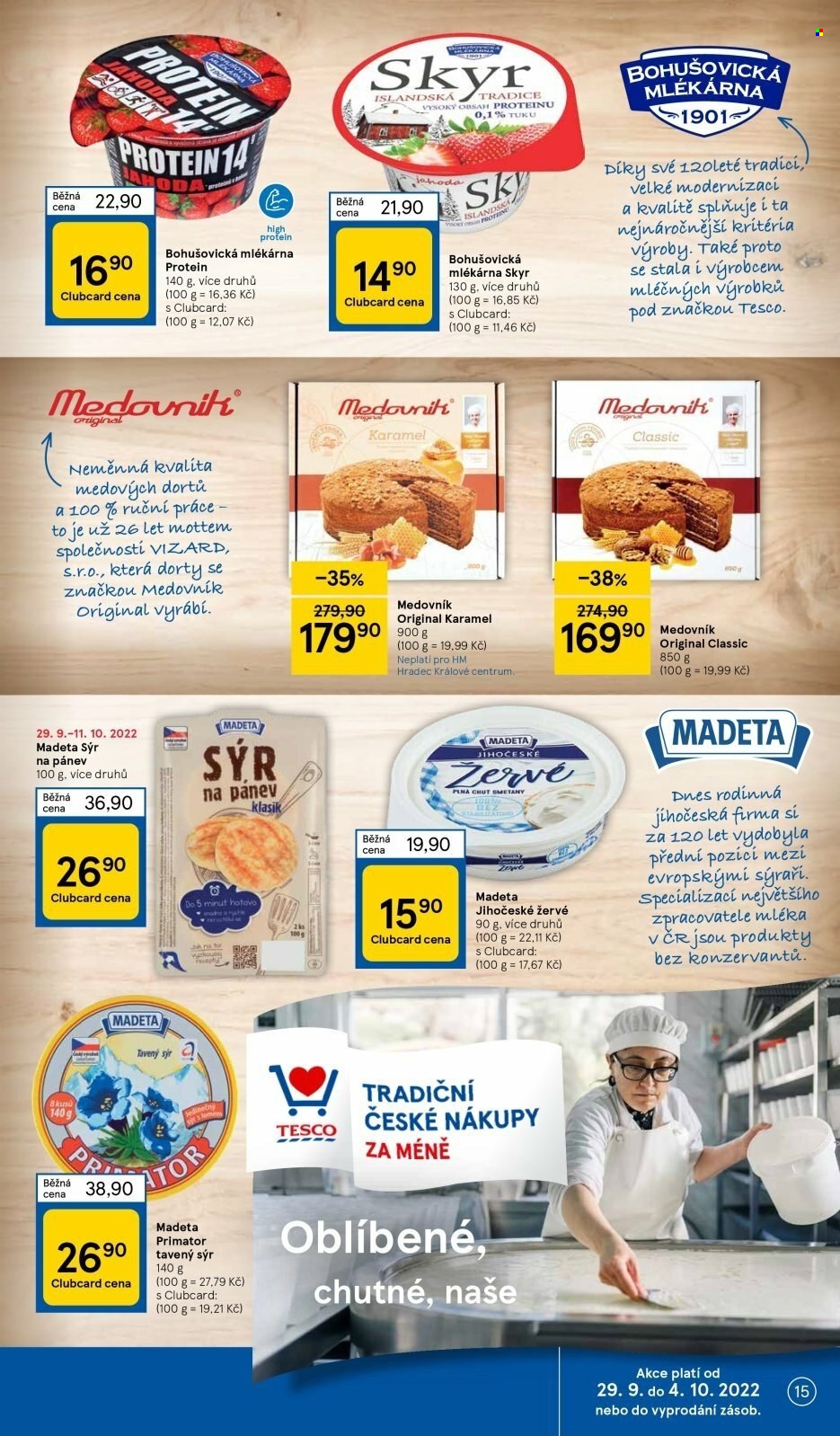 Leták TESCO - 29.9.2022 - 4.10.2022. Strana 15