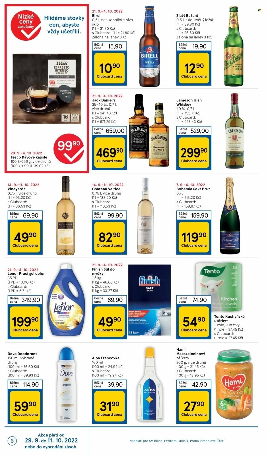 Leták TESCO supermarket - 29.9.2022 - 4.10.2022. Strana 6