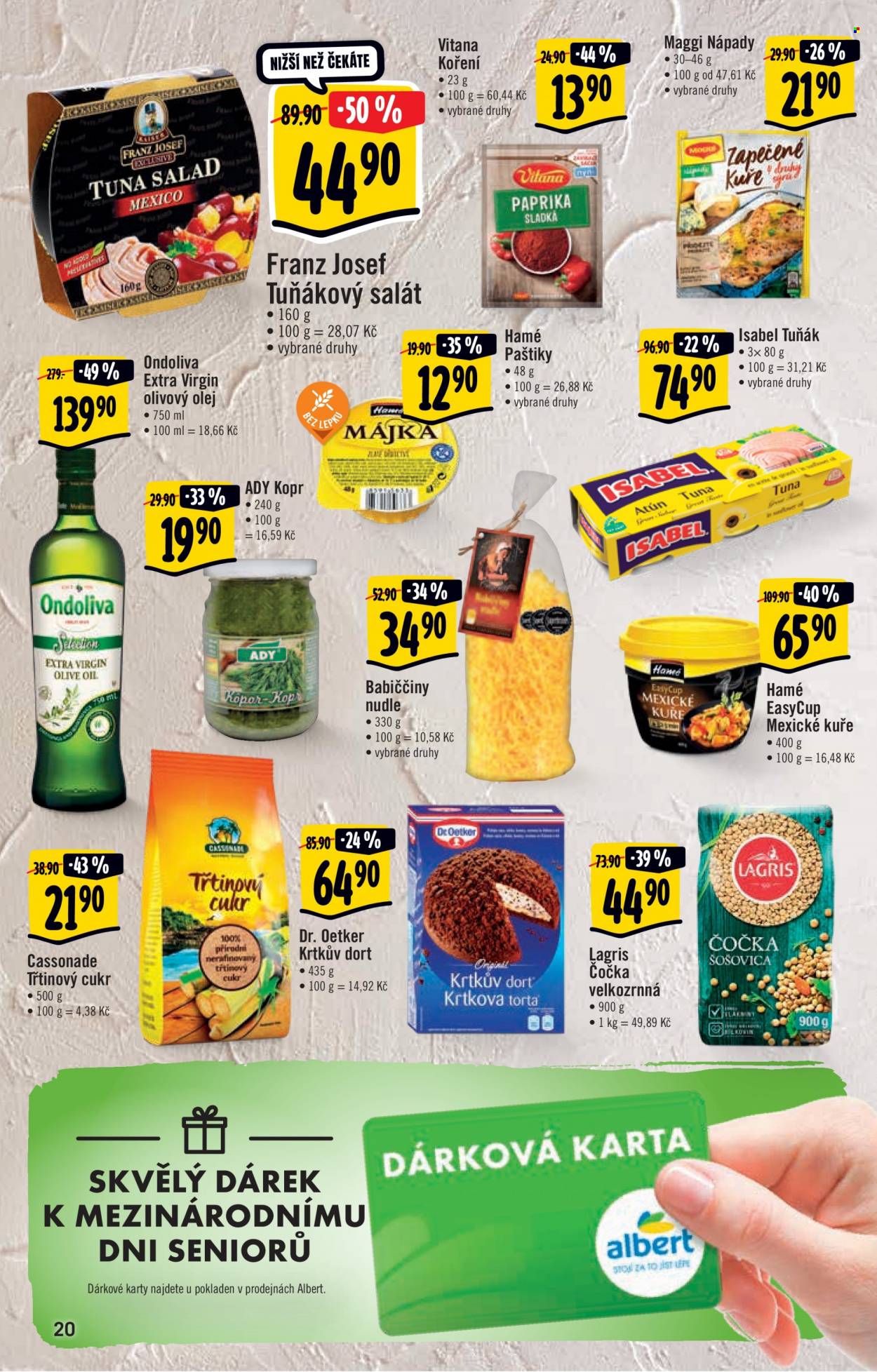 Leták Albert Hypermarket - 29.9.2022 - 4.10.2022. Strana 20