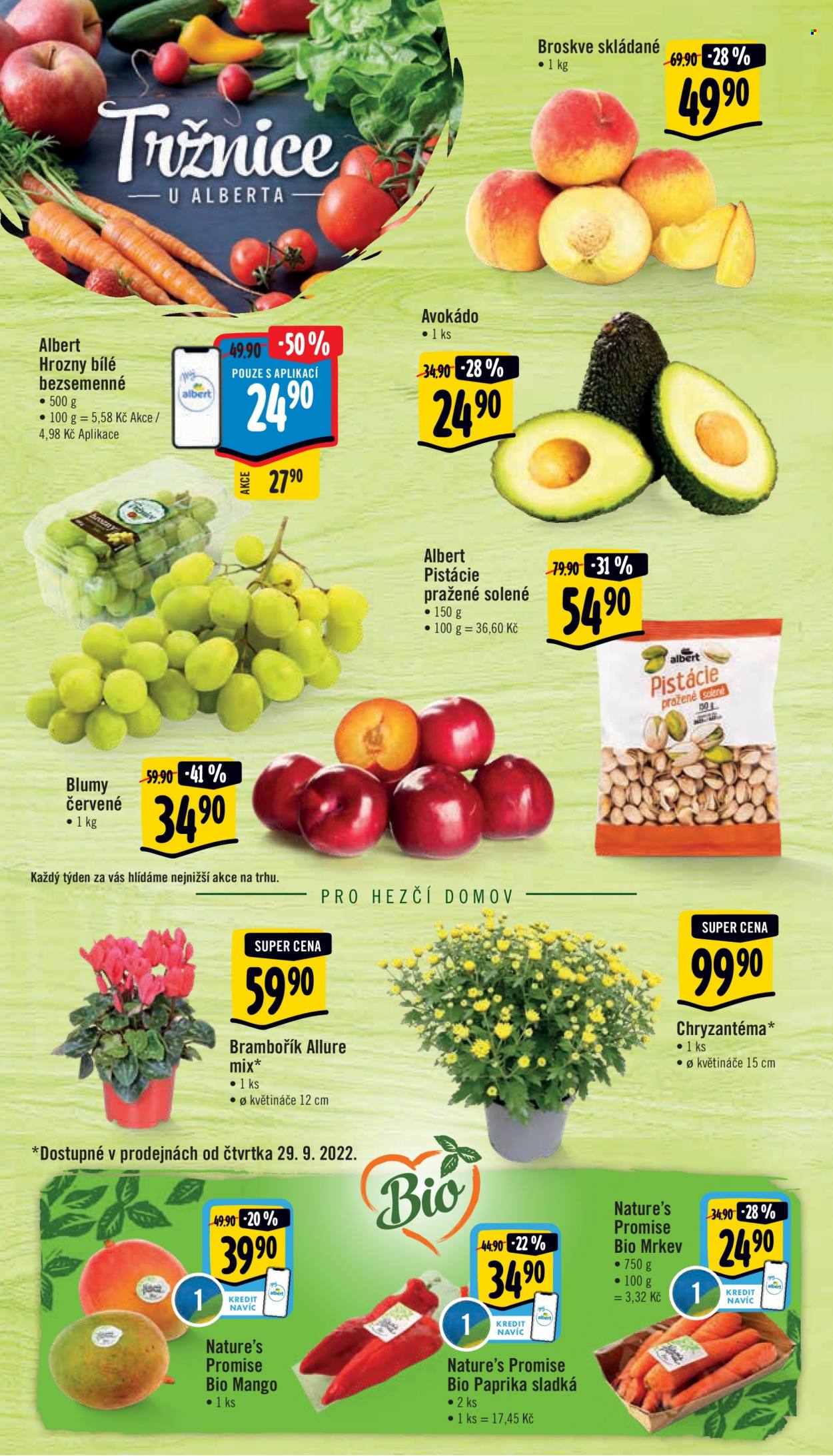 Leták Albert Supermarket - 29.9.2022 - 4.10.2022. Strana 2