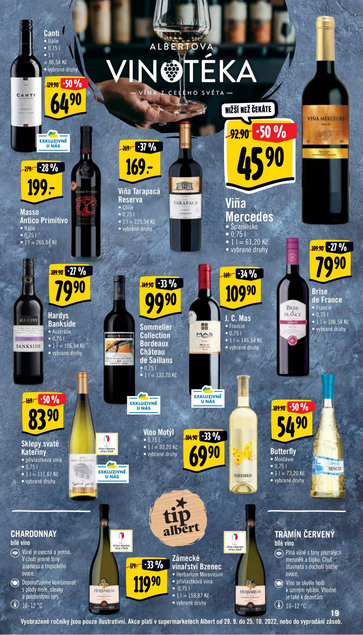 Leták Albert Supermarket - 29.9.2022 - 4.10.2022. Strana 19