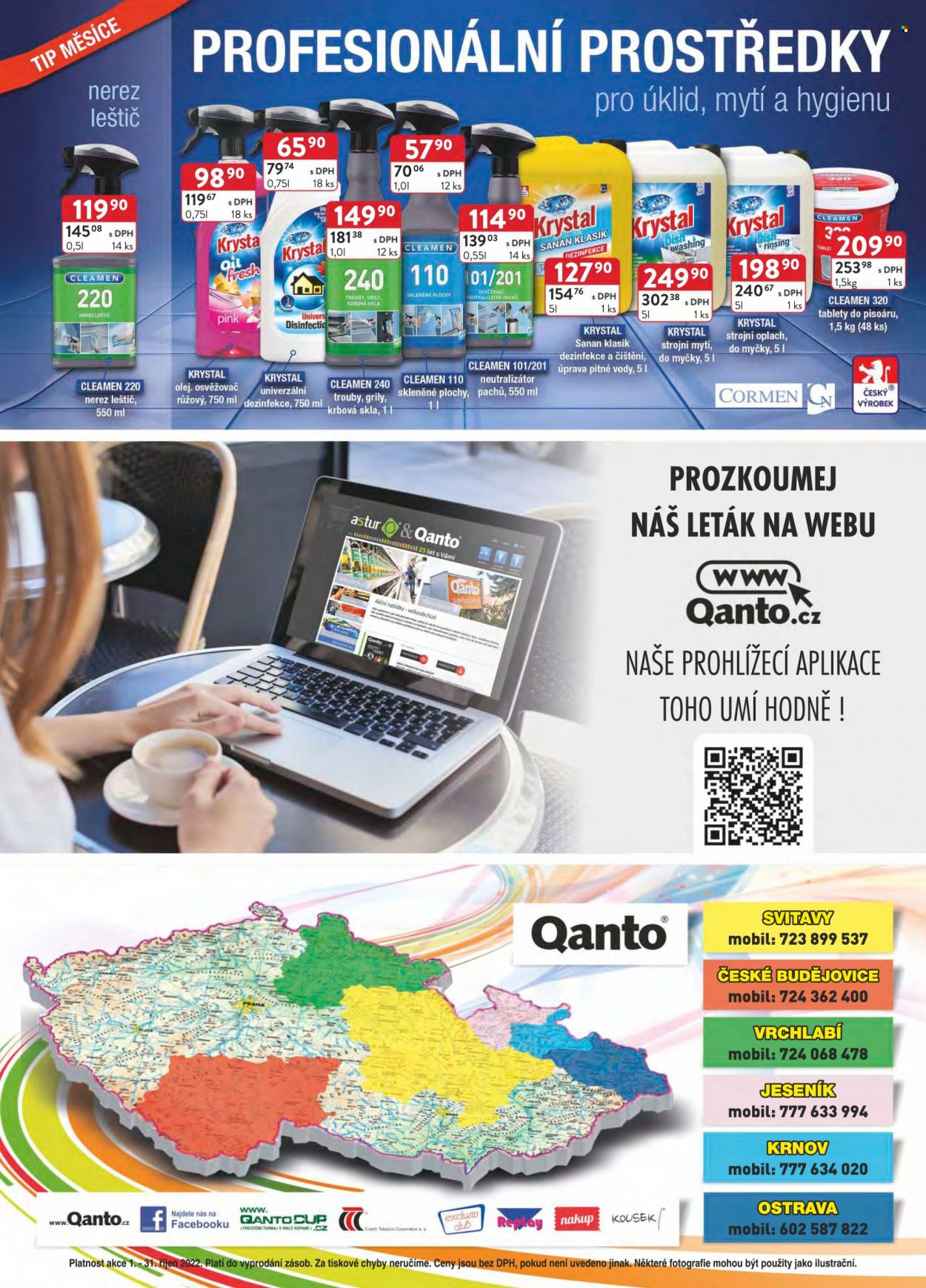Leták Astur & Qanto velkoobchod - 1.10.2022 - 31.10.2022. Strana 144