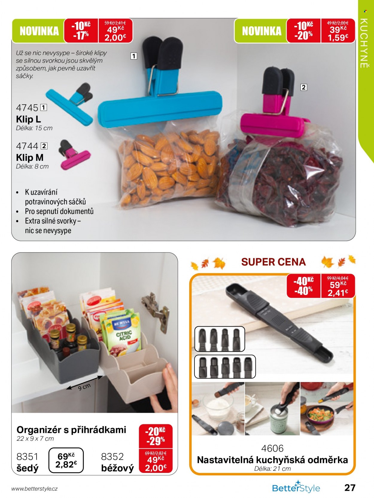 Leták BetterStyle - 1.10.2022 - 31.10.2022. Strana 27