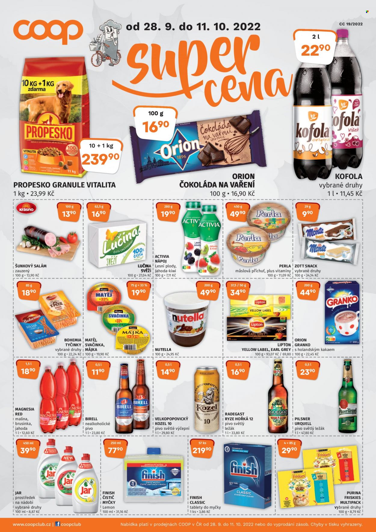 Leták coop TERNO - 28.9.2022 - 11.10.2022. Strana 2