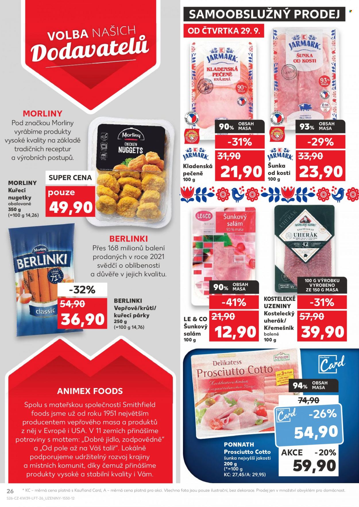 Leták Kaufland - 29.9.2022 - 4.10.2022. Strana 26