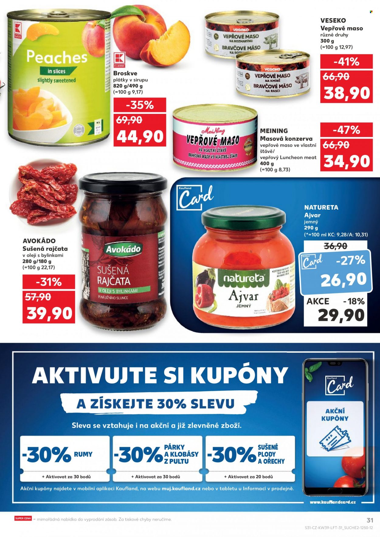 Leták Kaufland - 29.9.2022 - 4.10.2022. Strana 31