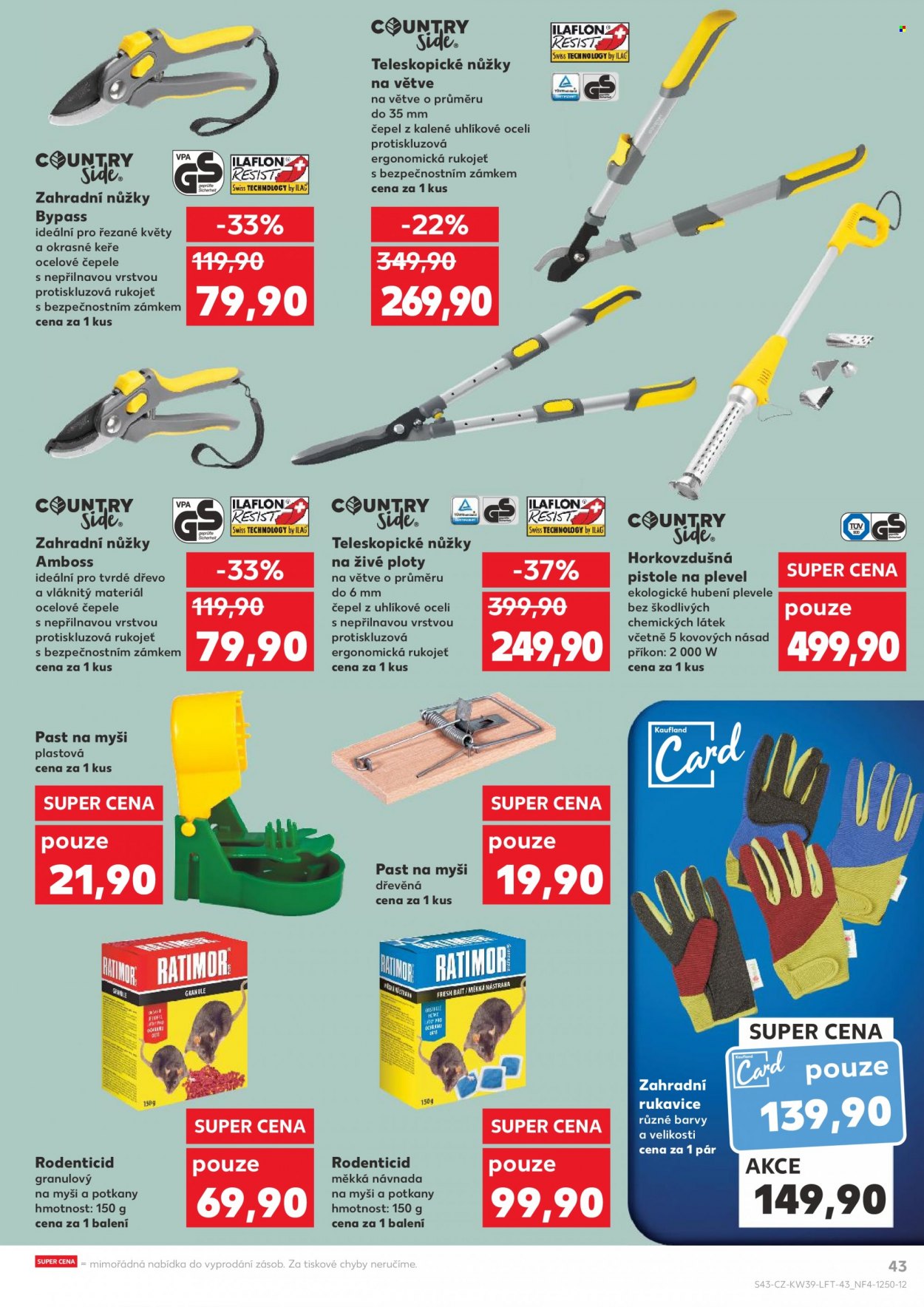 Leták Kaufland - 29.9.2022 - 4.10.2022. Strana 43