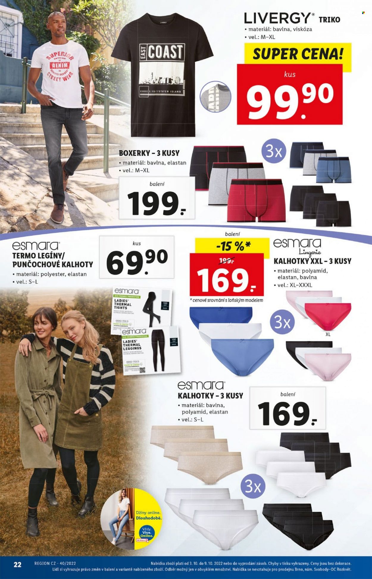 Leták Lidl - 3.10.2022 - 9.10.2022. Strana 22