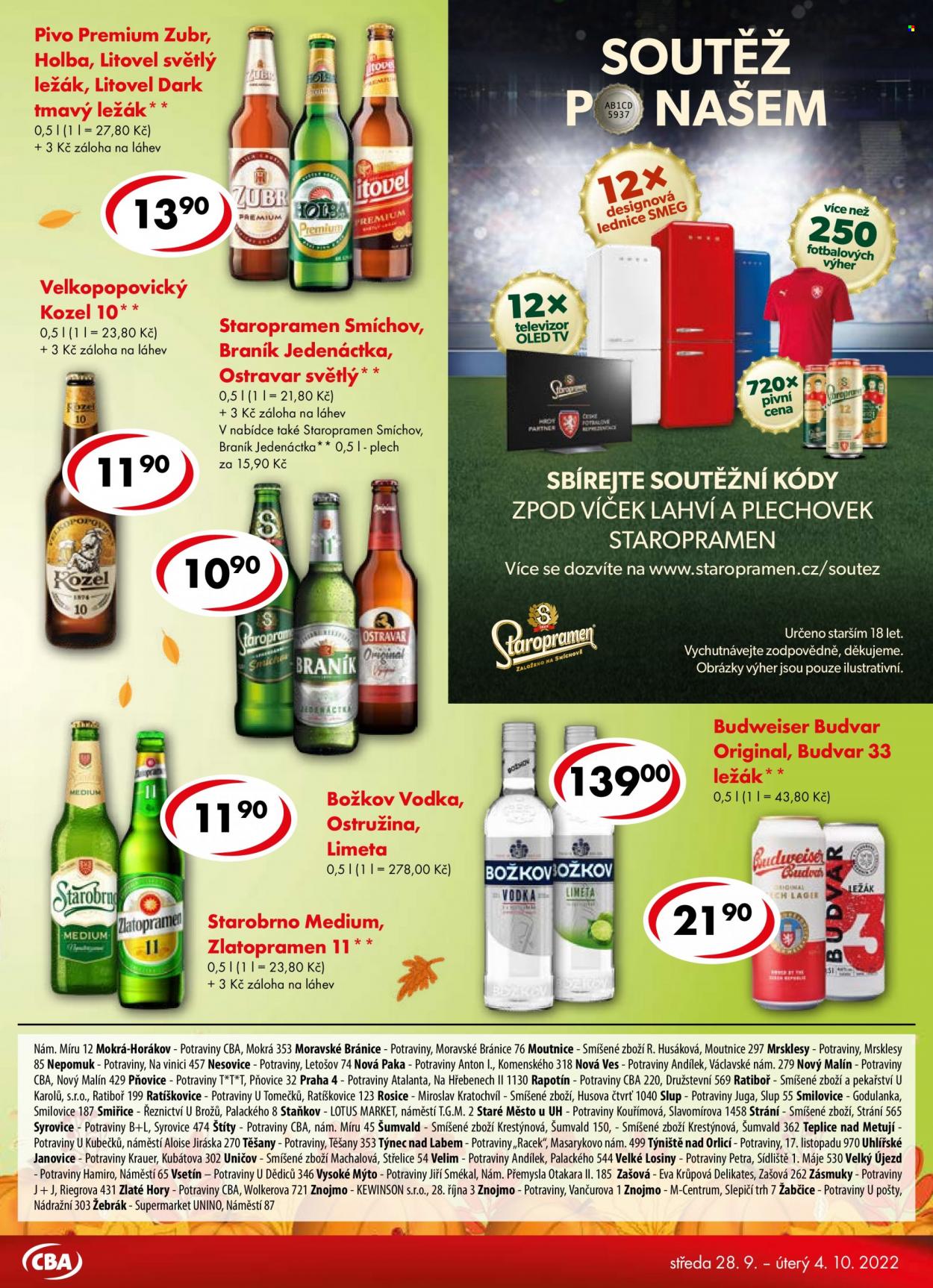 Leták CBA Premium - 28.9.2022 - 4.10.2022. Strana 5