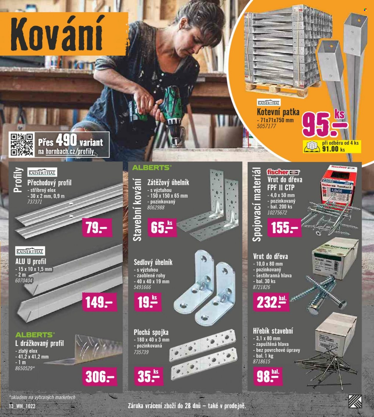 Leták HORNBACH - 28.9.2022 - 1.11.2022. Strana 13