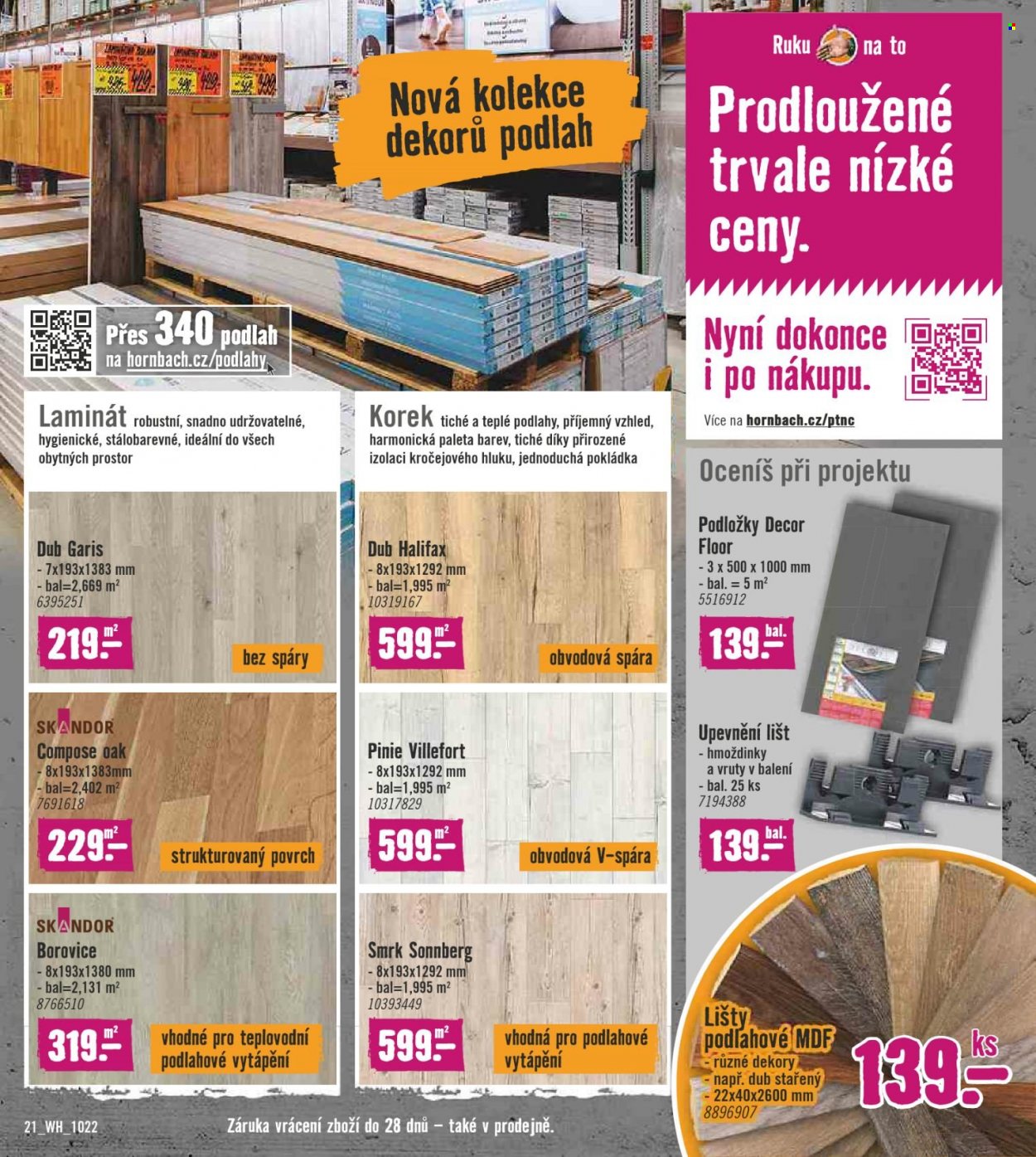 Leták HORNBACH - 28.9.2022 - 1.11.2022. Strana 21