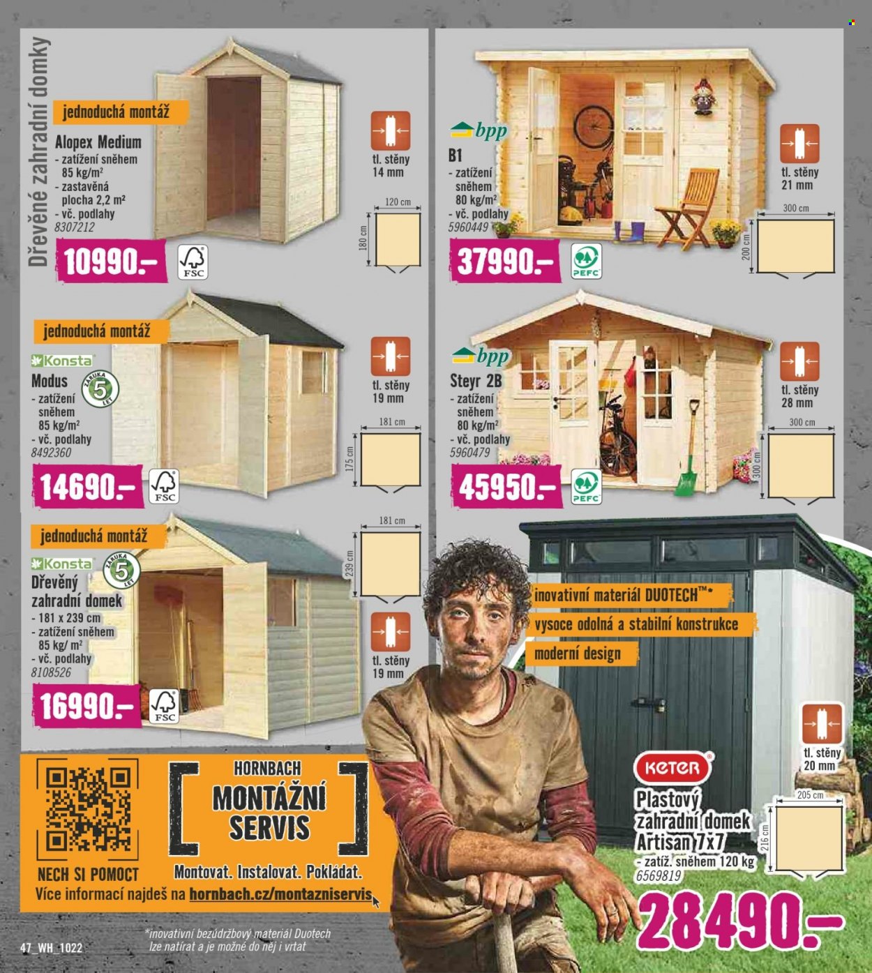 Leták HORNBACH - 28.9.2022 - 1.11.2022. Strana 47