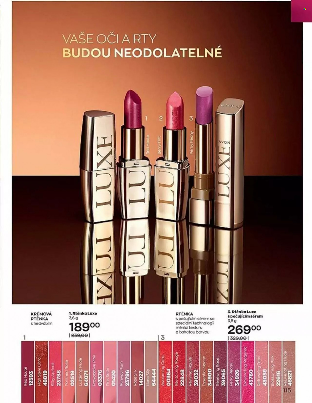 Leták AVON - 1.10.2022 - 31.10.2022. Strana 115