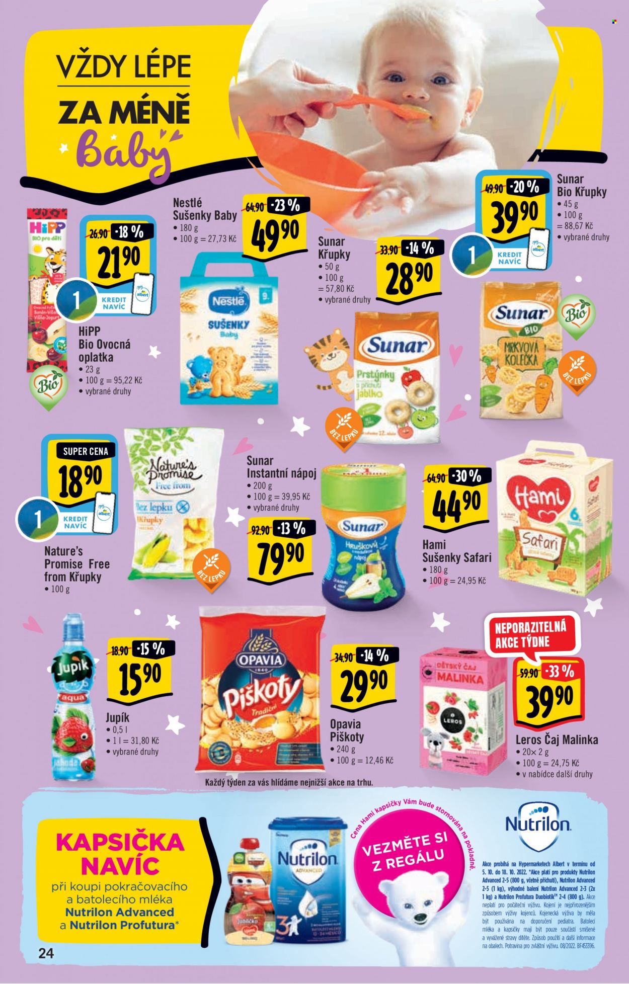 Leták Albert Hypermarket - 5.10.2022 - 11.10.2022. Strana 24