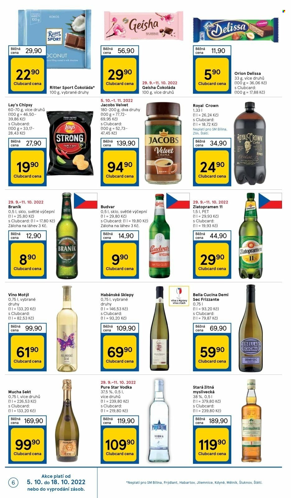 Leták TESCO supermarket - 5.10.2022 - 11.10.2022. Strana 6